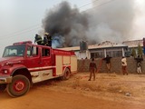Fire guts Saboba Hospital’s Children Ward