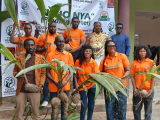 Asamang Tampoe Nkosuhemaa leads tree-planting exercise to reclaim galamsey-degraded lands and water