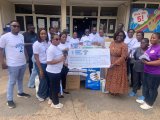 Millennium Teens support child cancer and neonatal patients at Korle Bu Teaching Hospital