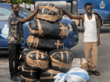 Police arrest two for possession of suspected narcotics at Ayi Mensah