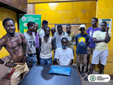Seven remanded for open defecation after failing to pay GH¢600 fine