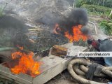 Chiefs back Anti-Illegal Mining personnel’s raid on galamsey sites in Prestea Huni Valley
