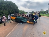 Four people rescued after high-impact crash on Akatsi bypass