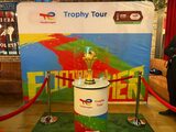 AFCON trophy makes high-profile stop in Paris on global tour