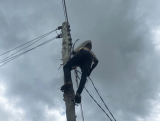 Grinding machine sparks fire in electricity meter at Daboya