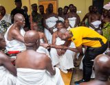 Kaizer Chiefs officials visit Otumfuo ahead of Toyota Cup clash with Asante Kotoko