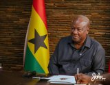 President John Mahama promises seven new stadia in 2026