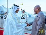 Mahama arrives in Doha for 2025 Doha Forum engagements