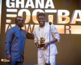Thomas Partey expresses gratitude after clinching top honour at Ghana Football Awards