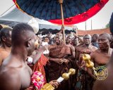 Asantehene marks ‘Kuntunkuni Dae’ in black and brown without ornaments