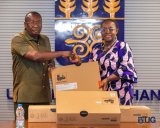 Businessman Ernest Ofori Sarpong donates laptops to support UG’s ‘One Student, One Laptop’ Initiative