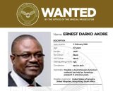 OSP declares former Technical Advisor at Finance Ministry wanted over GRA-SML deal