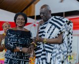 Veep Naana Jane Opoku-Agyemang calls on Ogua Manhene Osabarima Kwesi Atta II