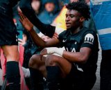 Footage shows frightening moment Mohammed Kudus almost hit by bottle during goal celebration