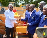 NYA CEO Ayariga distributes equipment to National Apprenticeship Programme beneficiaries