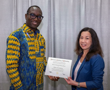 Dr Abaka-Cann makes history as first Ghanaian inducted Fellow of American Academy of Optometry