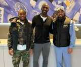 Black Stars: Otto Addo visits Leicester City duo Jordan Ayew and Abdul Fatawu Issahaku