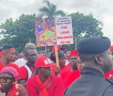 GPRTU, other transport unions protest over encroachment on CMB lorry station