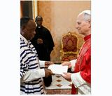 Ghana’s Ambassador to Holy See Ben Batabe Assorow presents Letters of Credence to Pope Leo XIV