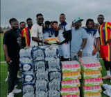 Daniel Amartey makes donation to Hearts of Oak