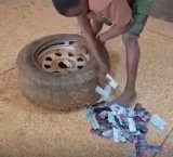 NR: Police arrest 3 suspects with restricted drugs hidden in car tyre
