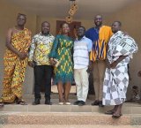 KPN executives pay courtesy call on Daasebre Akuamoah Boateng III