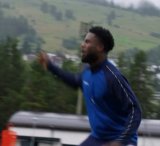 Ghana forward Daniel Afriyie Barnieh participates in first FC Aarau training