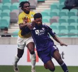 Striker Benjamin Tetteh at the double as Maribor edge bravo in five-goal thriller