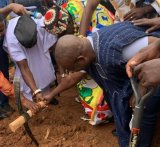 Ekumfi breaks ground for first district police headquarters