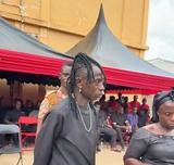 Emotional scenes as Patapaa mourns mother at one-week celebration