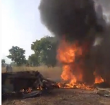 Nigeria Air Force jet crashes in Niger State