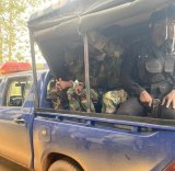 Two military officers, 2 civilians arrested for robbery at mining site