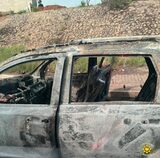 Vehicle goes up in flames at Shiashie