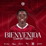Black Queens defender Comfort Yeboah joins Spanish top flight side DUX Logrono