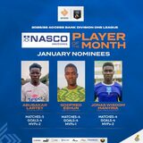 Goal machines headline Division One League NASCO Player of the Month shortlist