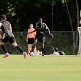 Maxwell Woledzi makes Nashville SC debut in friendly against Chicago Fire