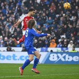 Merino’s late double keeps Arsenal title pursuit on track at Leicester