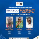 Perfect January form puts three coaches in Division One League NASCO award race