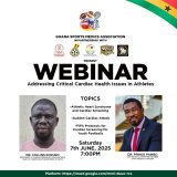 Ghana Sports Medics Association to host webinar on athletesâ€™ health and emergency response