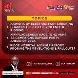 Newsfile to probe Akwatia by-election, NPP Flagbearer race, and Ridge Hospital assault report