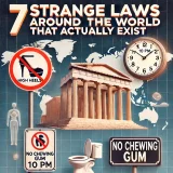 ‘Don’t flush the toilet after 10PM’ – 7 strange laws in the world that actually exist