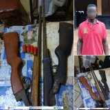 Suspect arrested with arms and ammunition in joint police-military operation in Nkwanta
