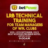 GFA, betPawa to hold Locker Room Bonus training for Women’s Premier League clubs