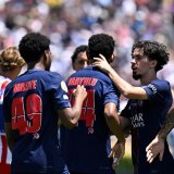 PSG thump 10-man Atletico Madrid in searing heat