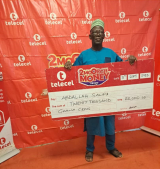 Retired civil servant in Tamale emerges oldest winner in Telecel 2Moorch Money Promo
