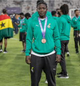''We did it''- Black Queens winger Princess Marfo delighted after winning bronze at first WAFCON