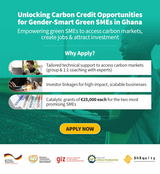 ShEquity launches submissions call for first gender-smart climate TA facility targeting Ghanaian&nbsp;(…)
