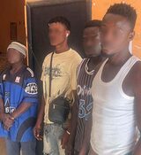 Four suspects arrested in targeted swoop on drug peddling and criminal hideouts in Paga