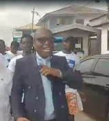 Kwesi Nyantakyi spotted among Kennedy Agyapong’s supporters at nomination filing