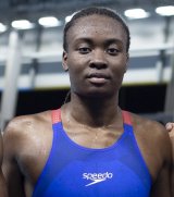 Nubia Adjei breaks National Record in 50m Butterfly at World Swimming Championships